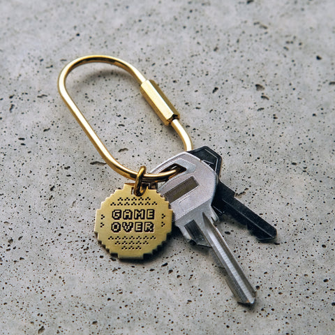ゲームオーバー キーリング | Game Over Key Ring