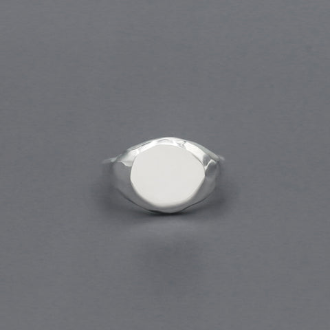 ファセット シグネット リング(22号) | Faceted signet ring #22