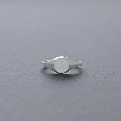 スリム シグネット リング | Slim signet ring