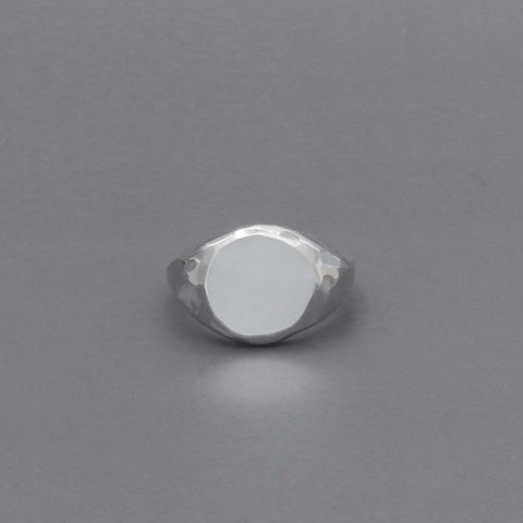 ファセット シグネット リング | Faceted signet ring