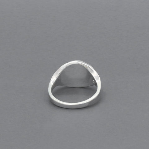 ファセット シグネット リング | Faceted signet ring