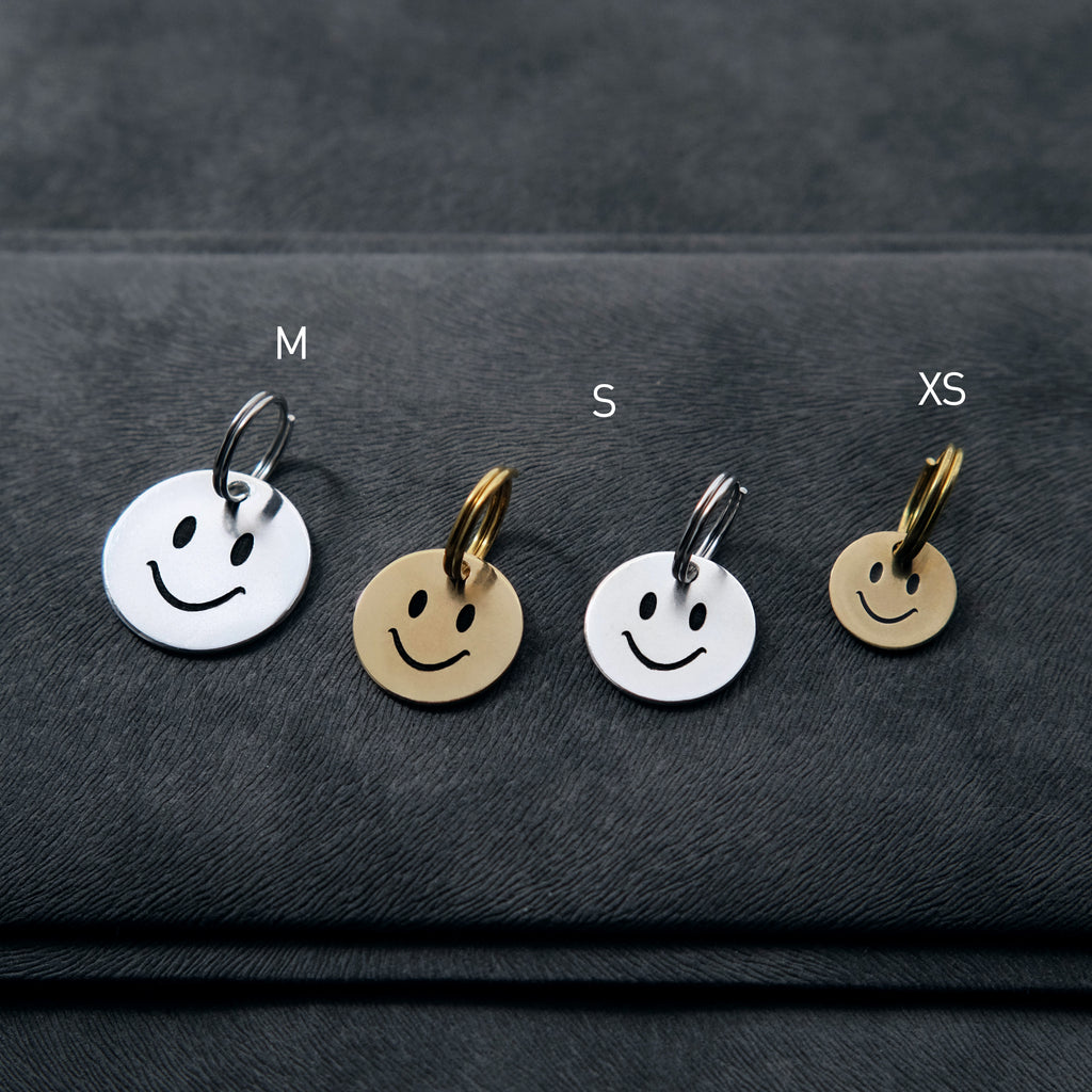 迷子札 - スマイリー | Pet Tag - Smiley