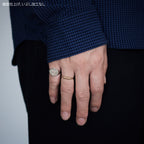 シグネット リング 06 - イニシャル（ロープ） | Signet ring 06 - rope initial