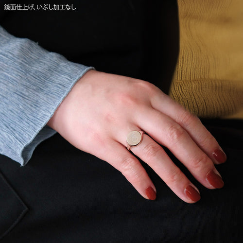 Serpent Letter Signet Ring