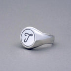 Dalmatian Japser Signet Ring