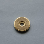 レコード バーエンドキャップ- ブラス