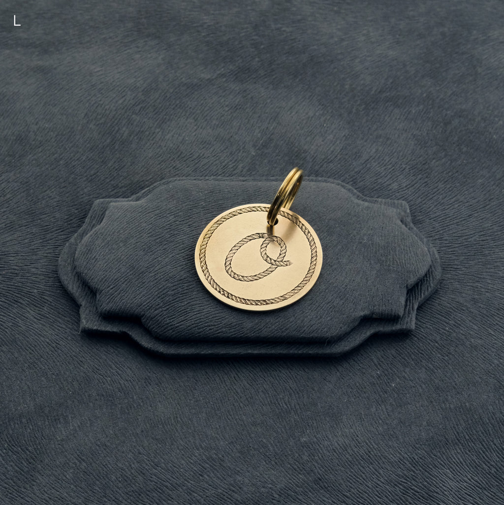 イニシャル迷子札 - ロープ | Initial Pet Tag - Rope