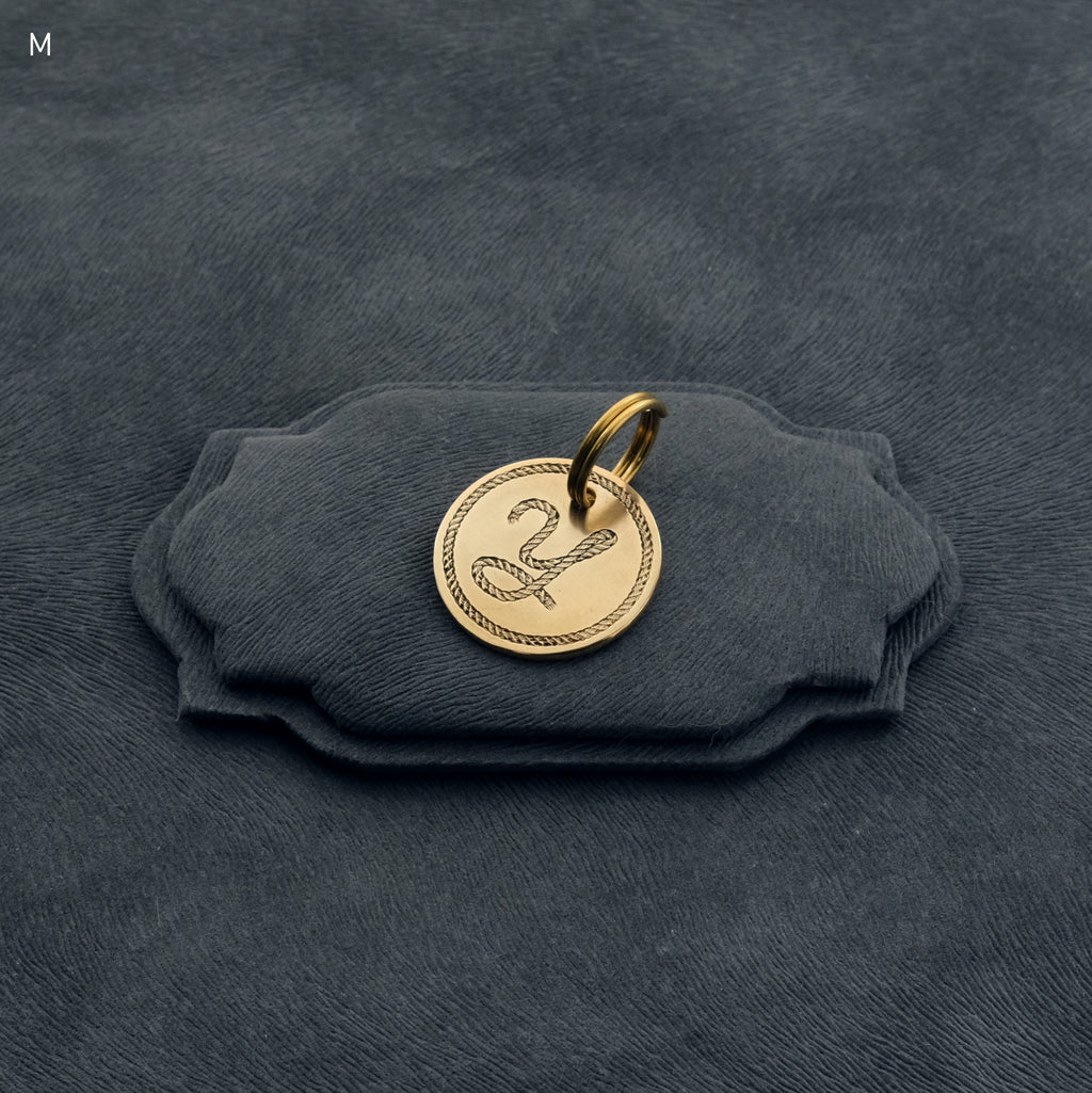 イニシャル迷子札 - ロープ | Initial Pet Tag - Rope