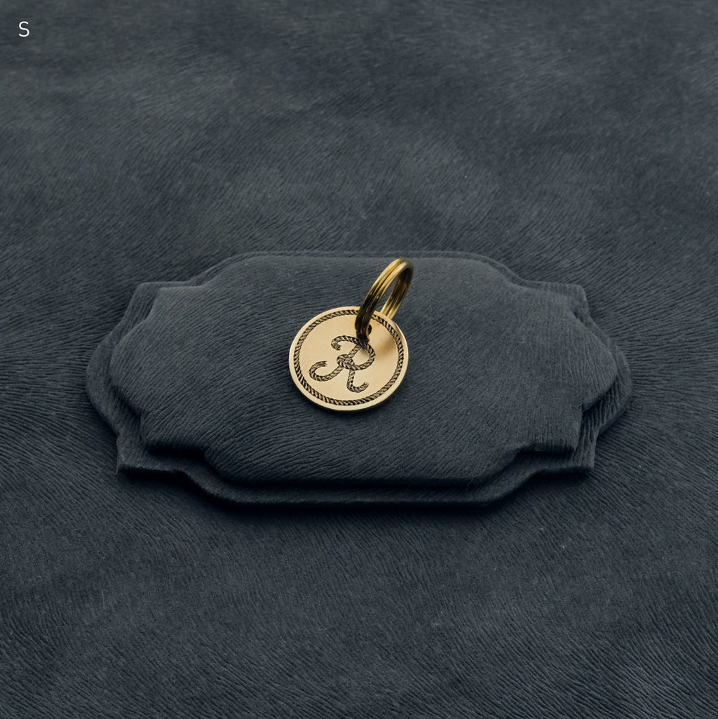 イニシャル迷子札 - ロープ | Initial Pet Tag - Rope