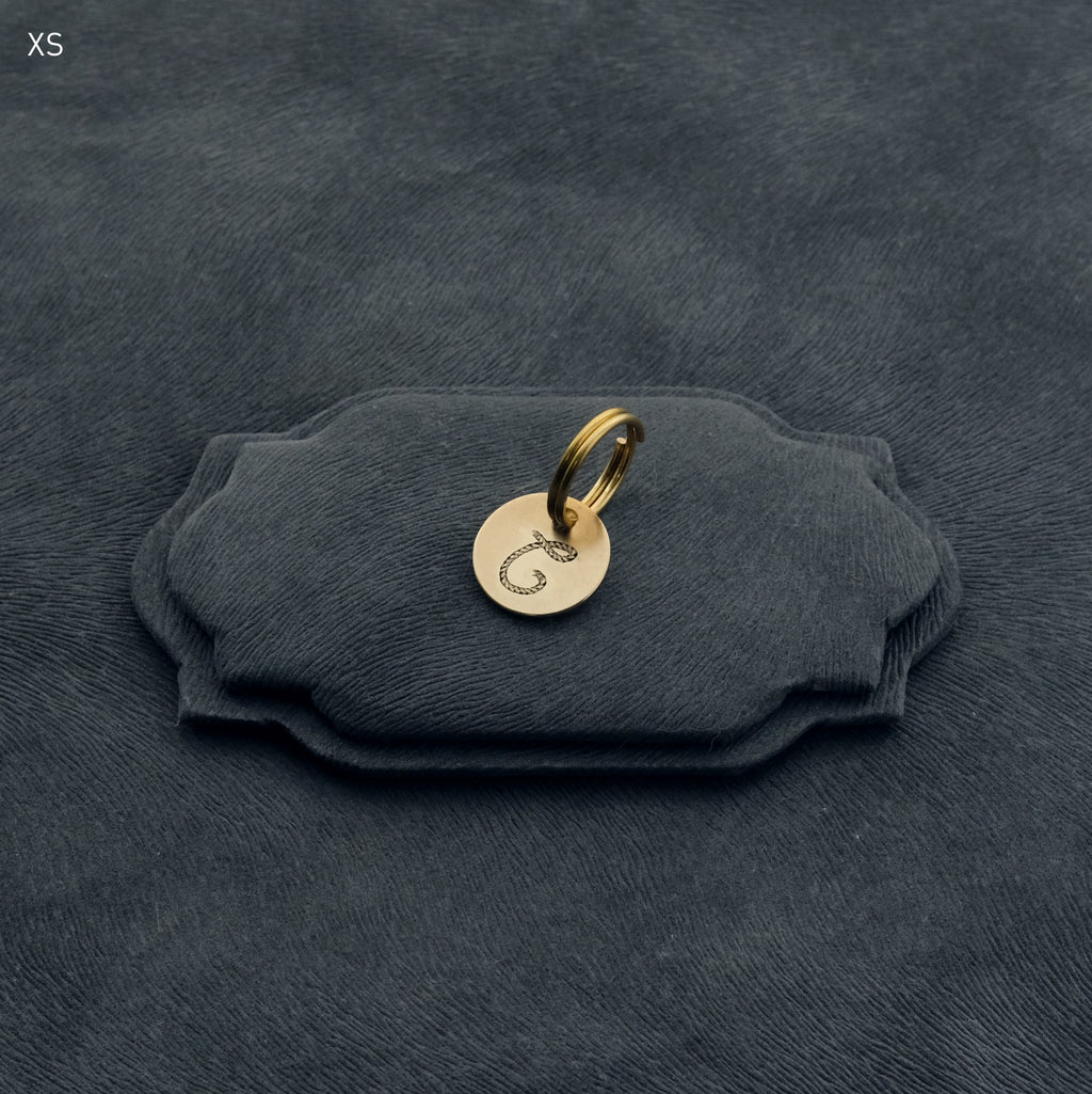 イニシャル迷子札 - ロープ | Initial Pet Tag - Rope