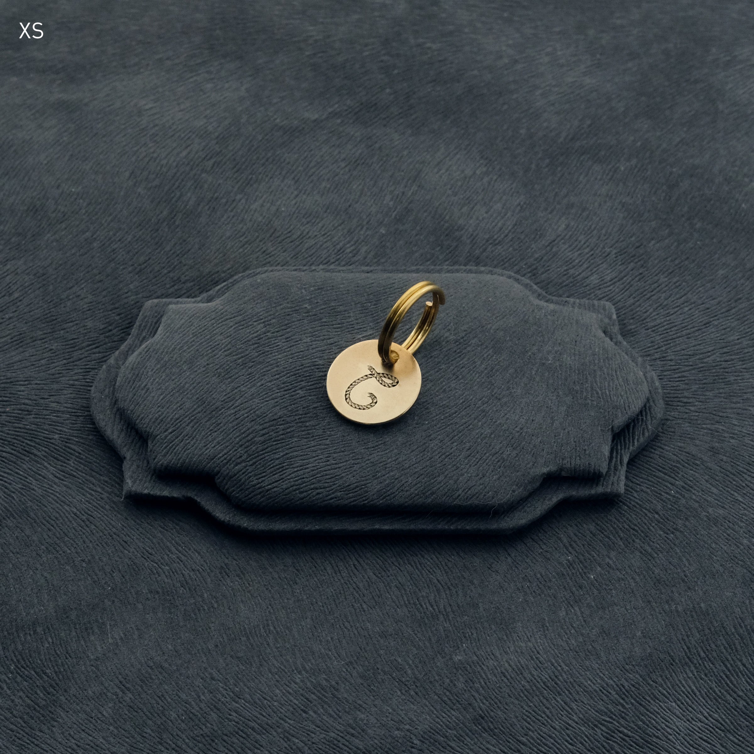 ロープ・イニシャル・ペットタグ（迷子札）