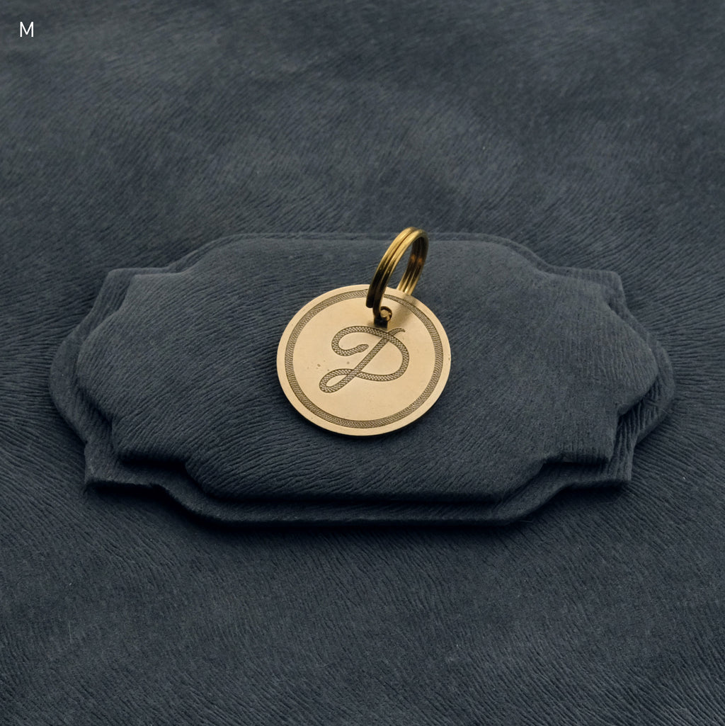 イニシャル迷子札 - スネーク | Initial Pet Tag - Snake