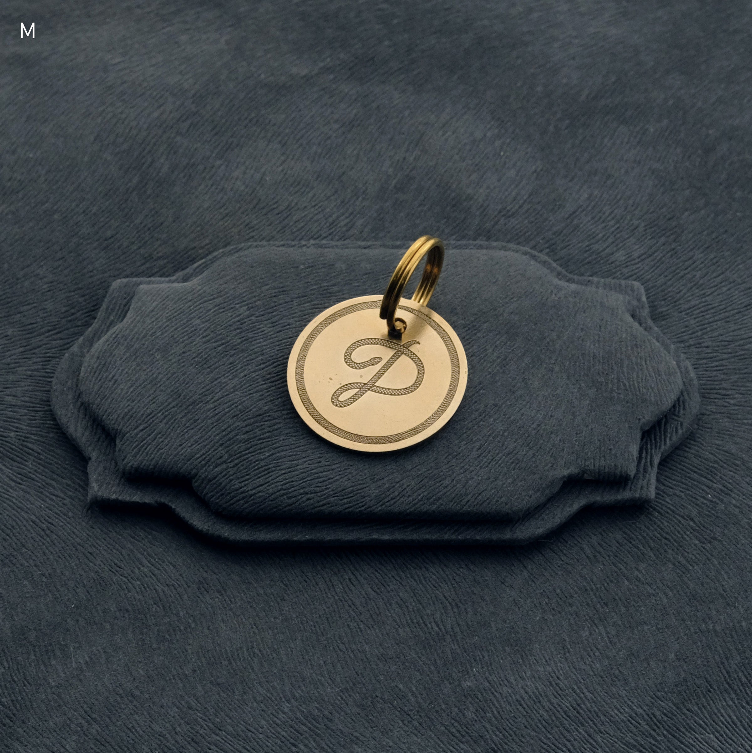 スネーク・イニシャル・ペットタグ（迷子札）