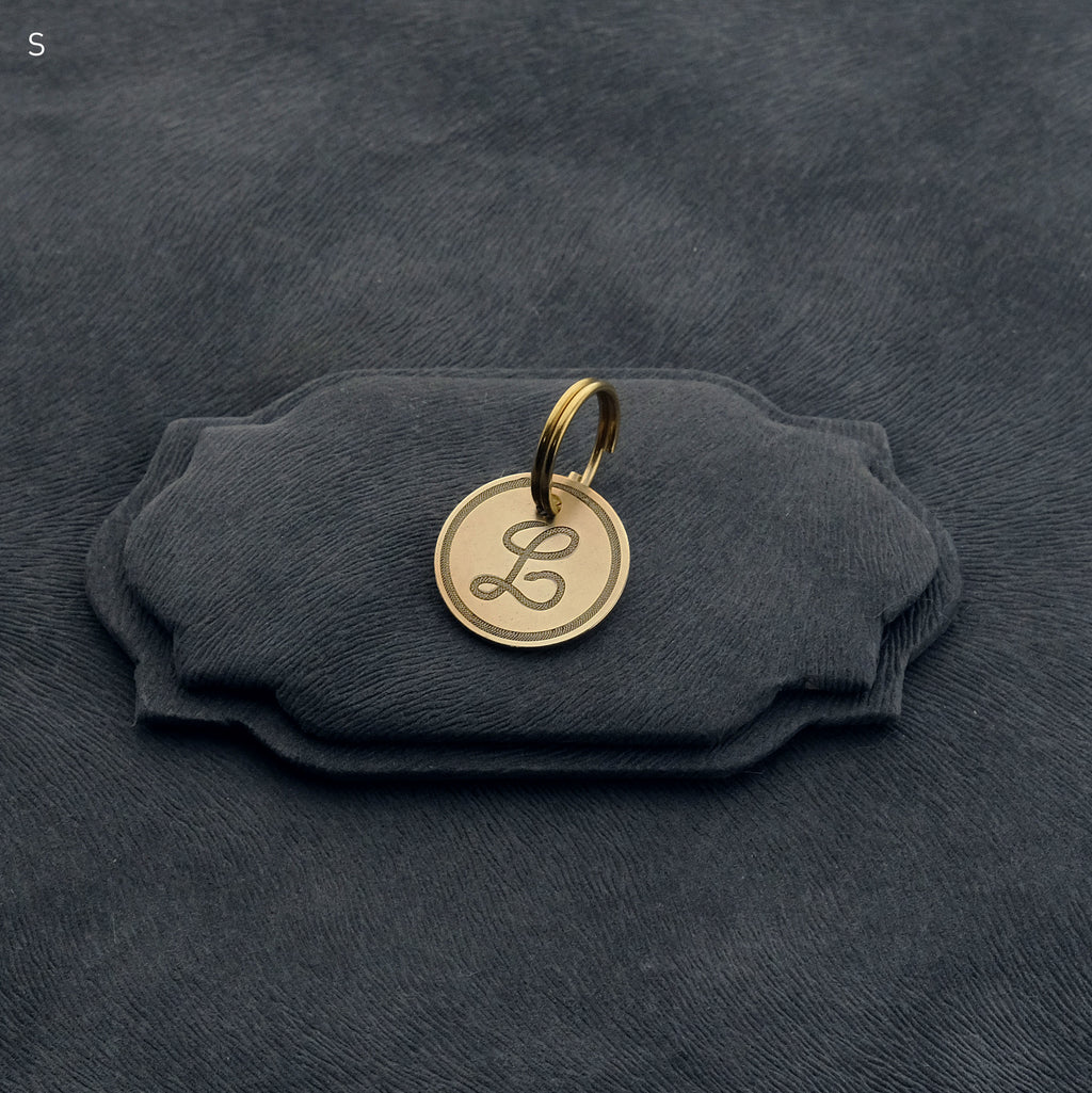 イニシャル迷子札 - スネーク | Initial Pet Tag - Snake