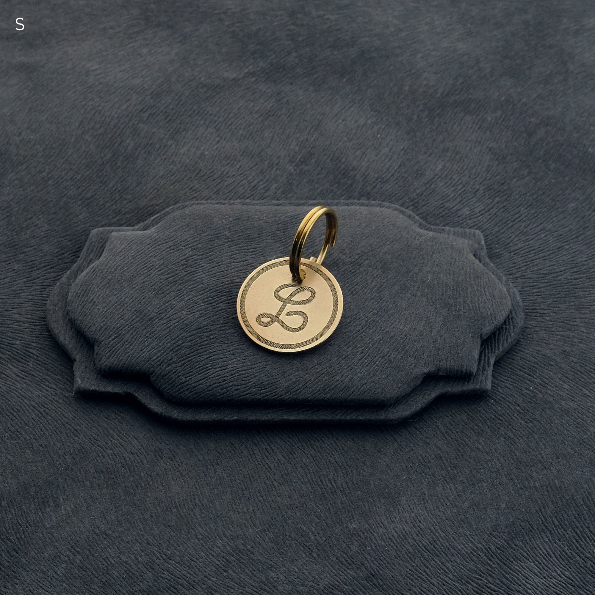 イニシャル迷子札 - スネーク | Initial Pet Tag - Snake