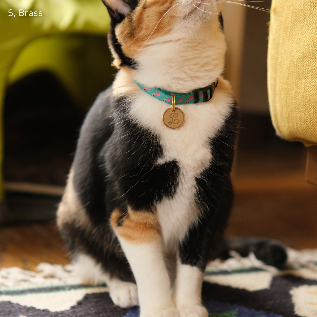 イニシャル迷子札 - スネーク | Initial Pet Tag - Snake