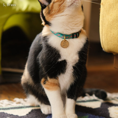 イニシャル迷子札 - スネーク | Initial Pet Tag - Snake