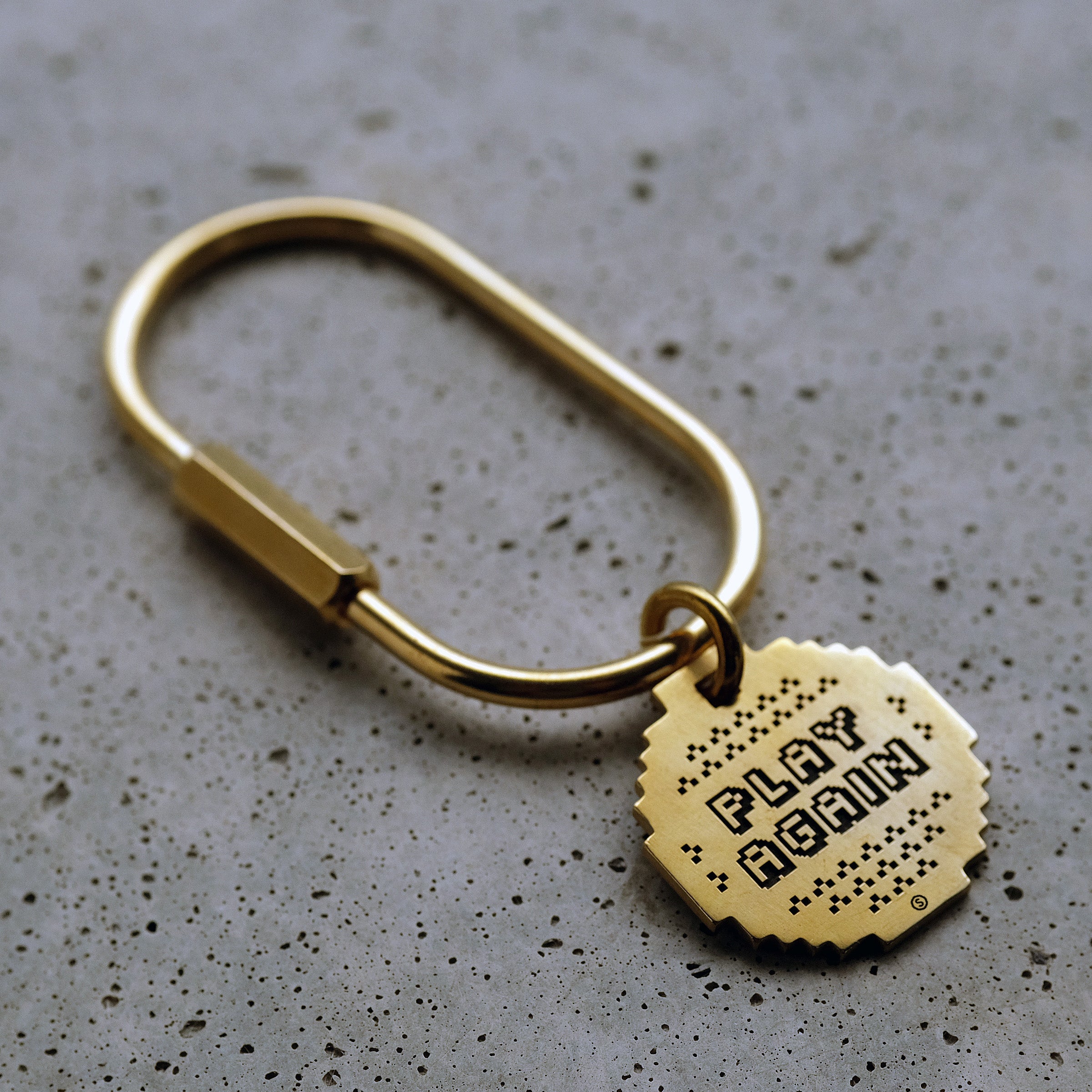 Game Over Key Ring