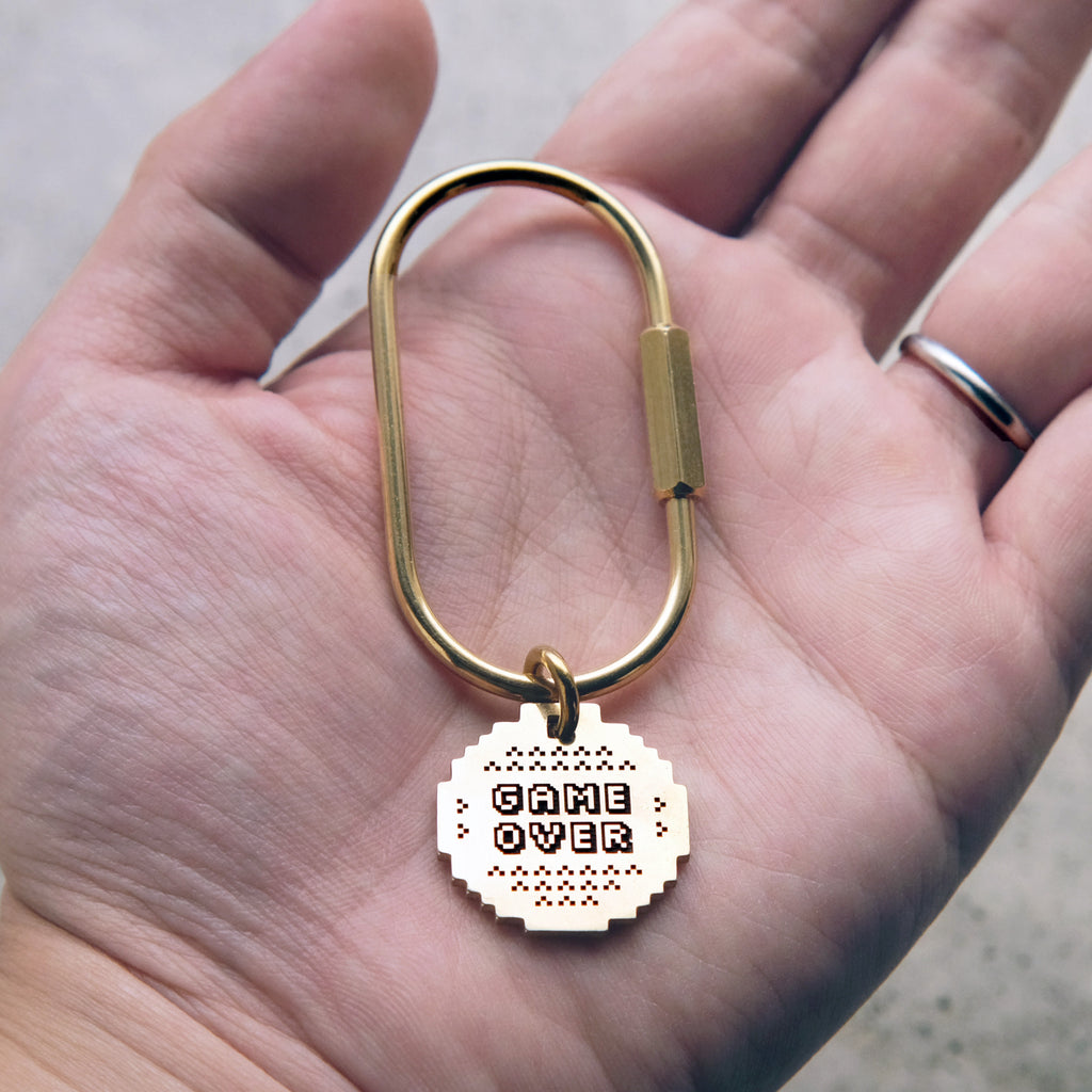 ゲームオーバー キーリング | Game Over Key Ring