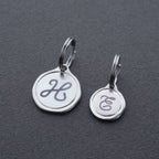 ワックス シール イニシャル ペットタグ（迷子札）