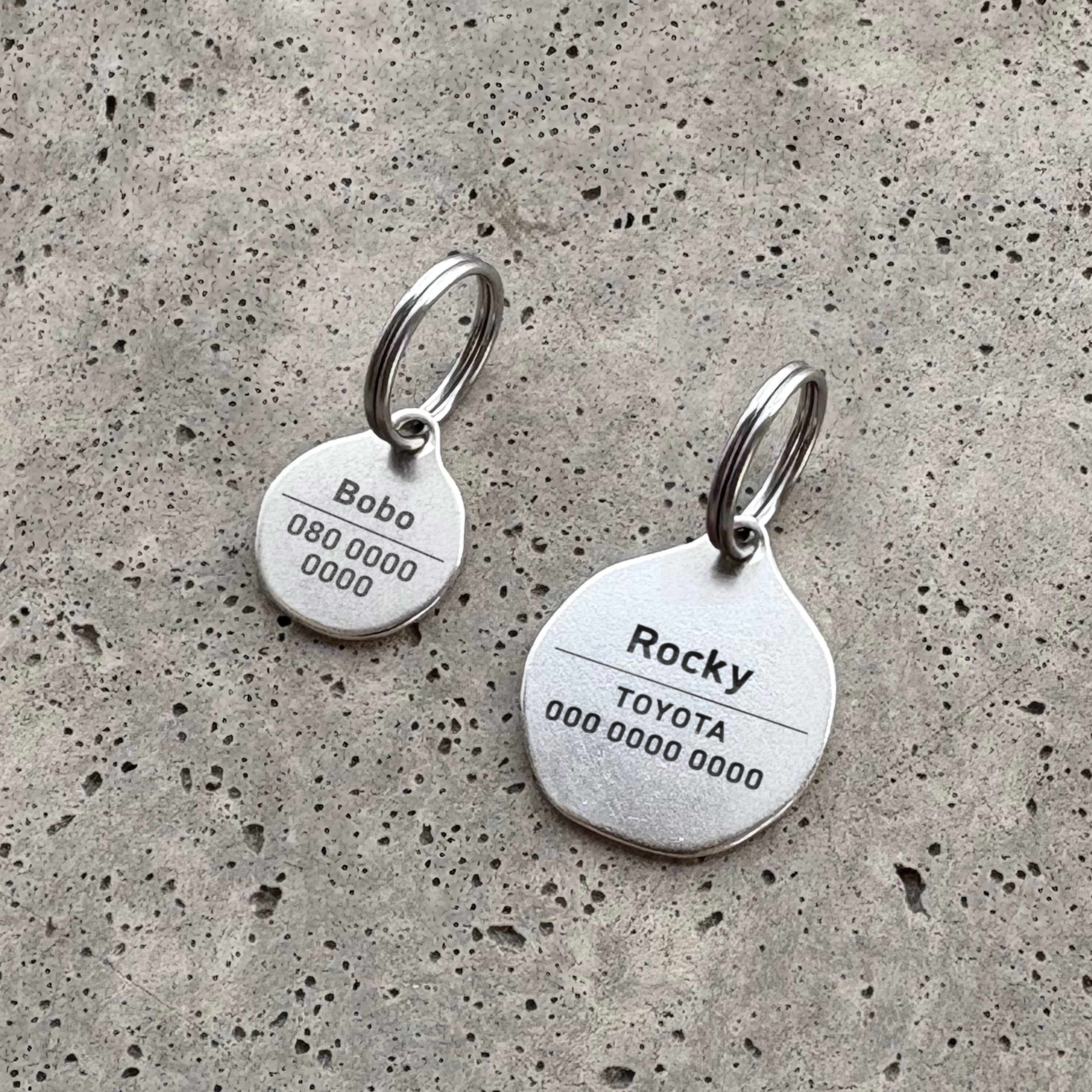 ワックス シール イニシャル 迷子札