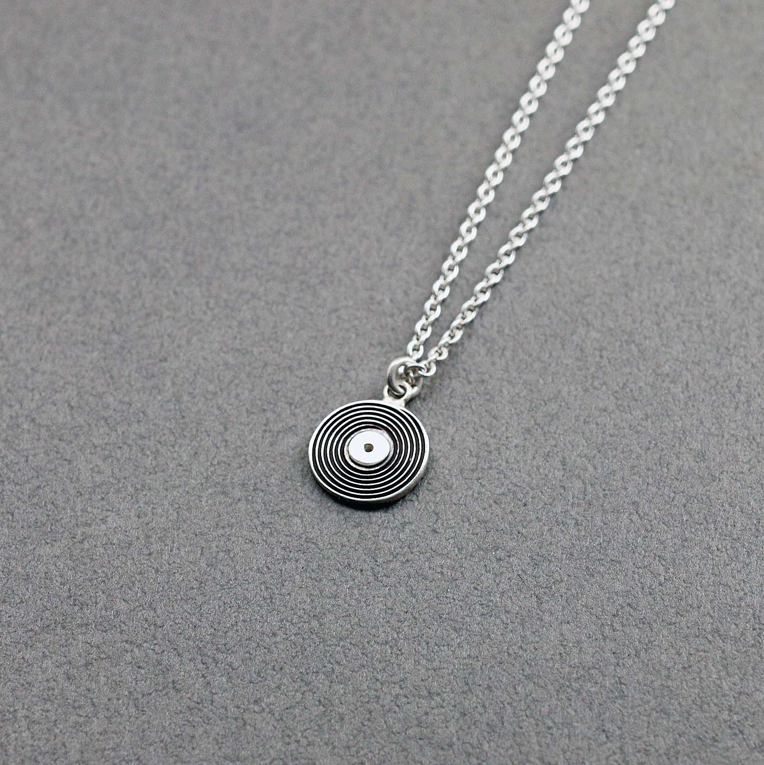 レコード ネックレス S | Vinyl record necklace S