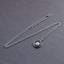 レコード ネックレス R | Vinyl record necklace R