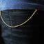 ショート ブラス ウォレット チェーン（4.6mm） | Short brass wallet chain 4.6mm