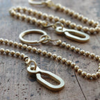 Short Brass Wallet Chain (4.6Mm)