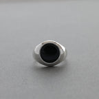 Signet Ring 07 - Black Onyx