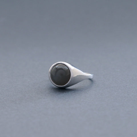 グレームーンストーン リング | Grey moonstone ring