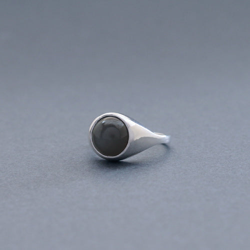 Grey Moonstone Ring