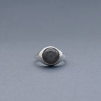 グレームーンストーン リング | Grey moonstone ring