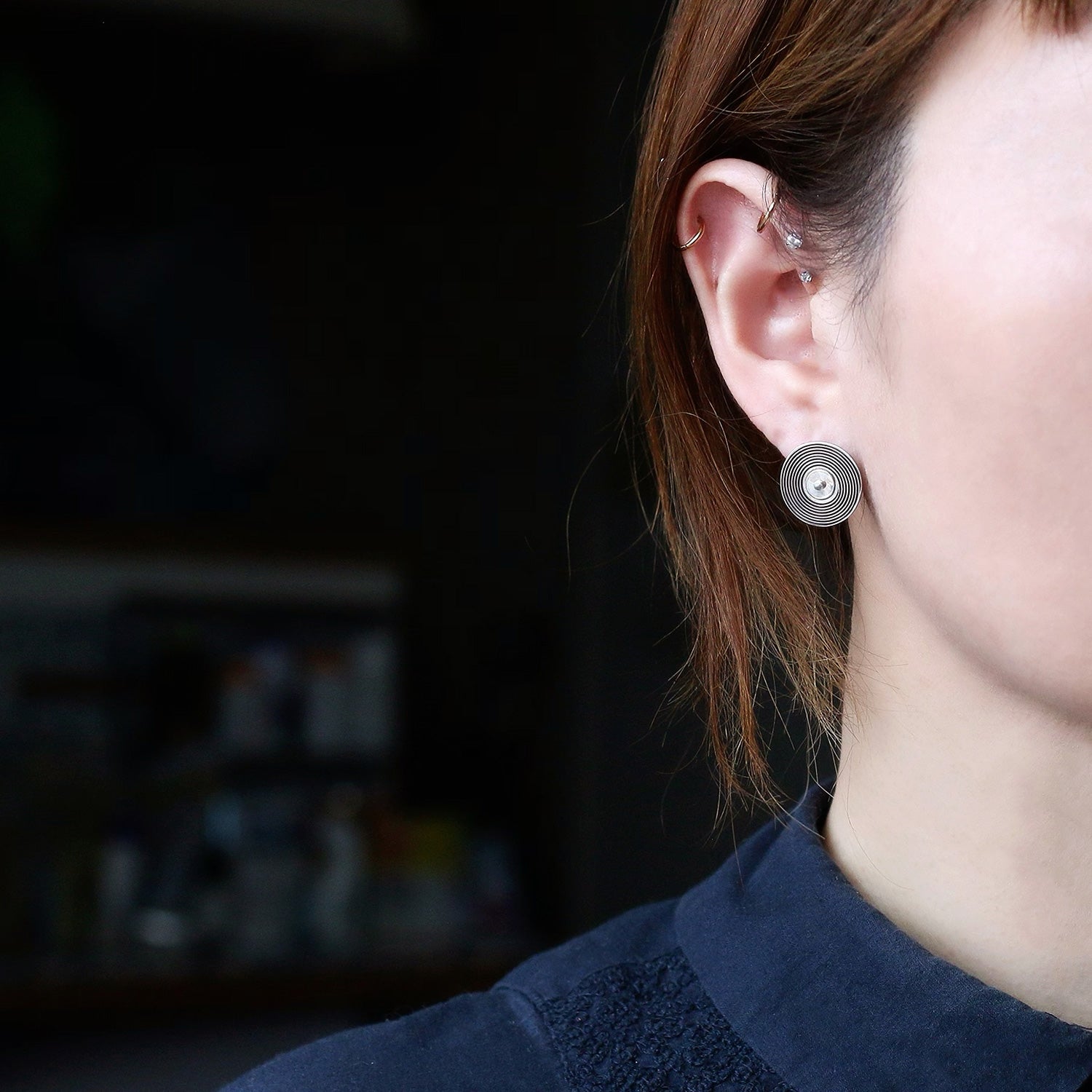 レコード ピアス