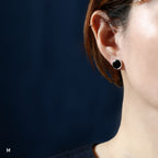 Black Onyx Stud Earring (Single Ear)