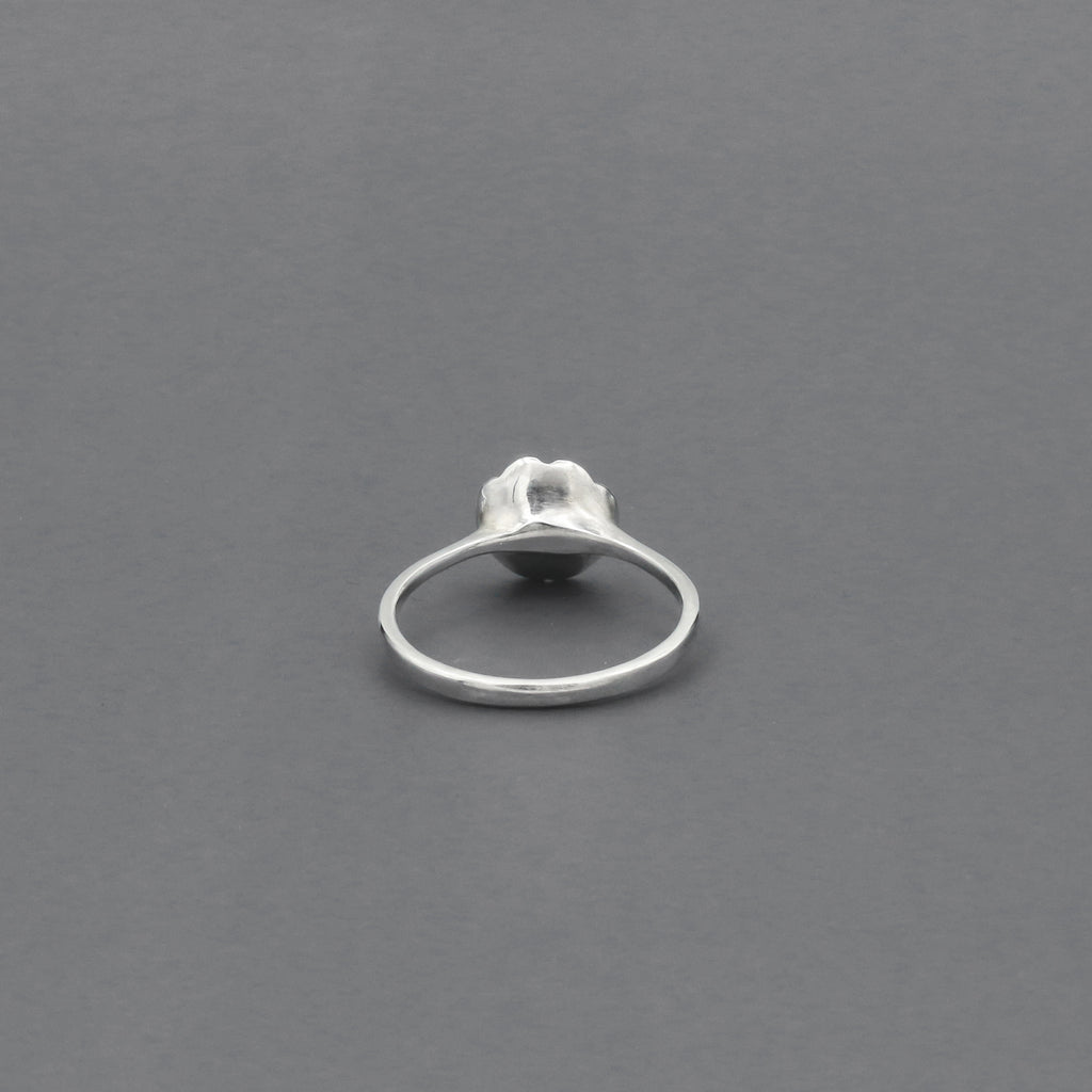 スカル アンド フラワー リング | Skull and flower ring