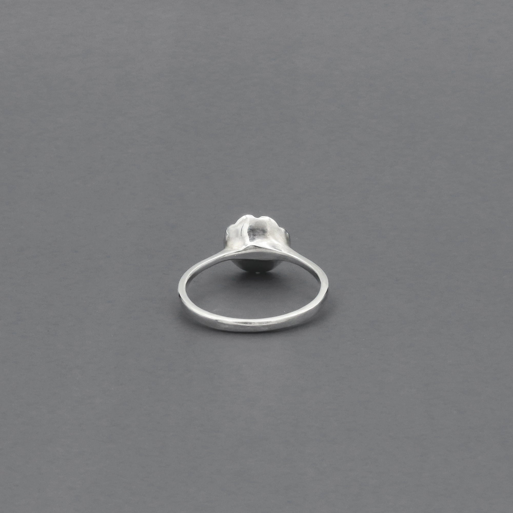 Skull And Flower Ring