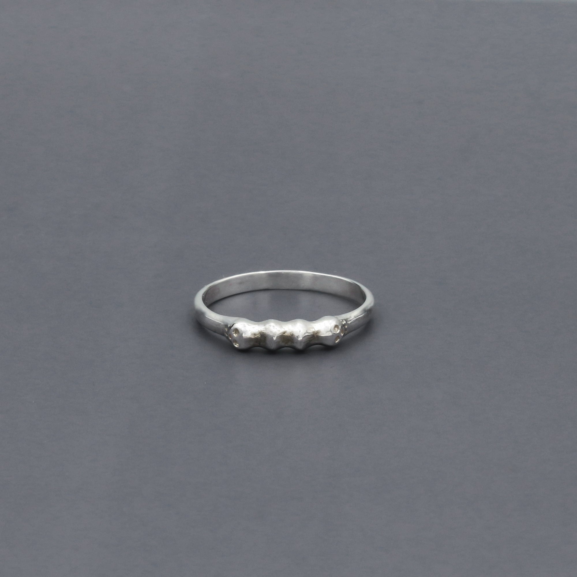 トゥー スカルズ リング | Two skulls ring