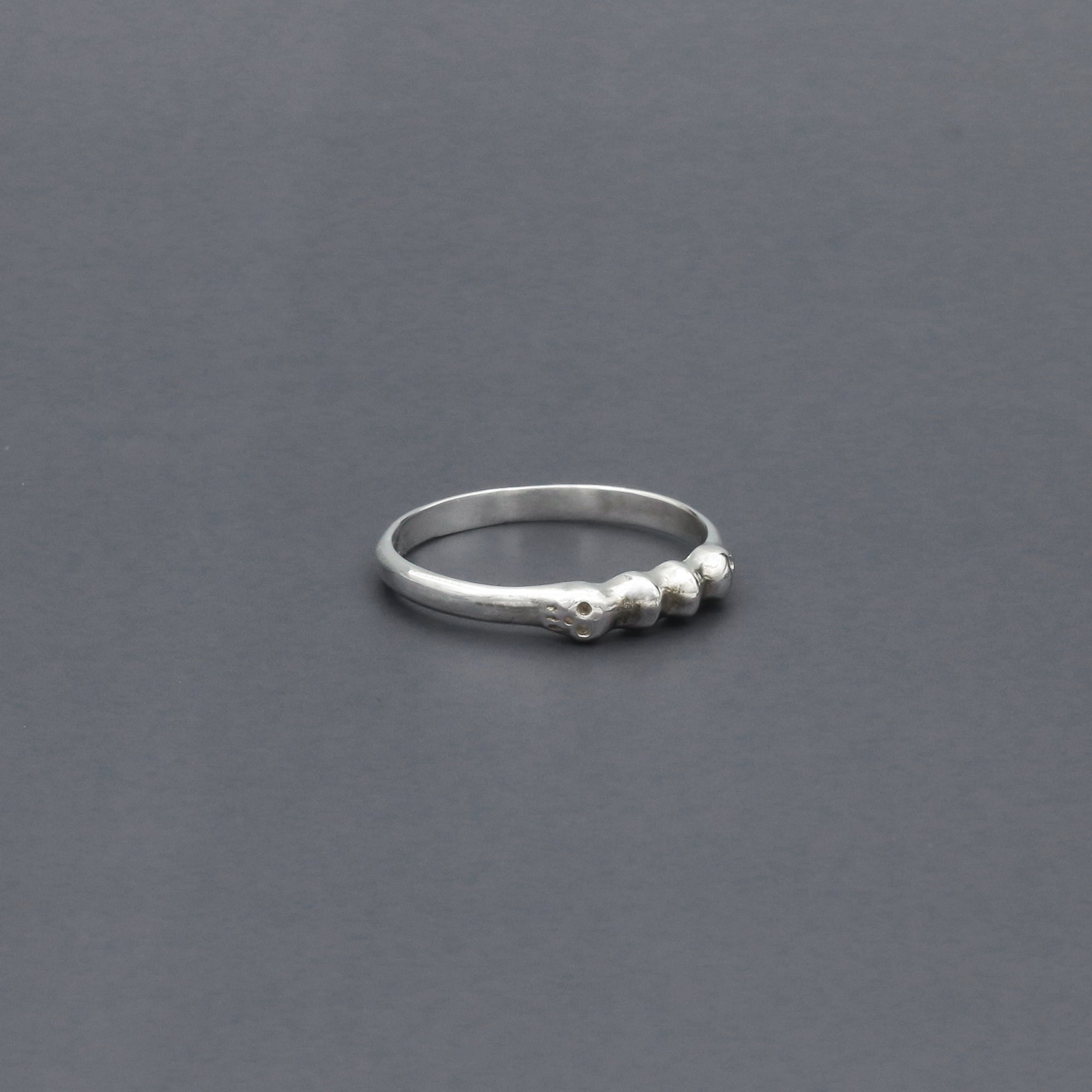 トゥー スカルズ リング | Two skulls ring