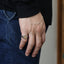 ファセット シグネット リング | Faceted signet ring