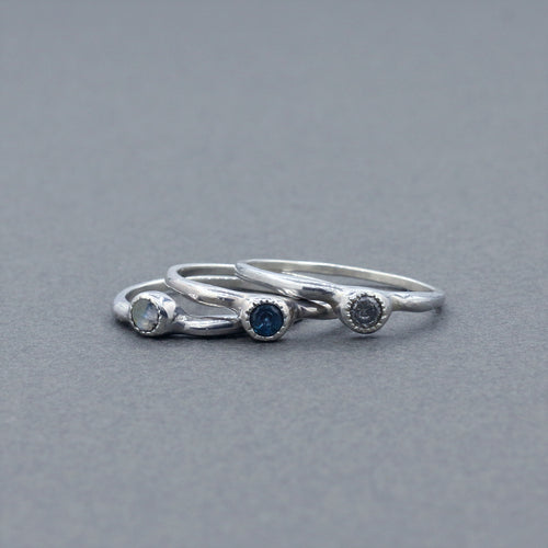 カーヴィー ストーン リング  | Curvy Stone Ring